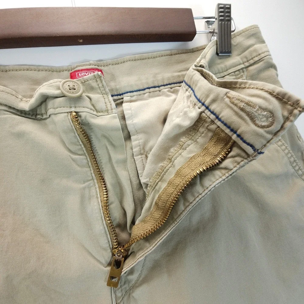 Levi's XX Chino Shorts Men 31 Tan Standard Taper Casual Minimalist Streetwear‎